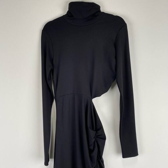 NWT A.L.C Katherine Velvet Midi Dress Size L - Picture 11 of 15